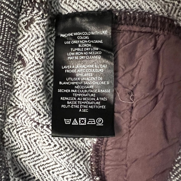 FREE PEOPLE New Waves Tailored Flares Trousers Wide Leg Grey Cargo Pants - Picture 4 of 6